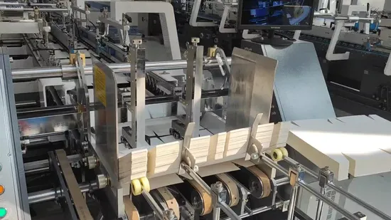 Rolam Automatic Paper Box Corrugated Small Crash Lock Bottom Making Carton Food Packaging Envelope Forming Cup Sleeve Bag Folder Gluer Folding Gluing Machine
