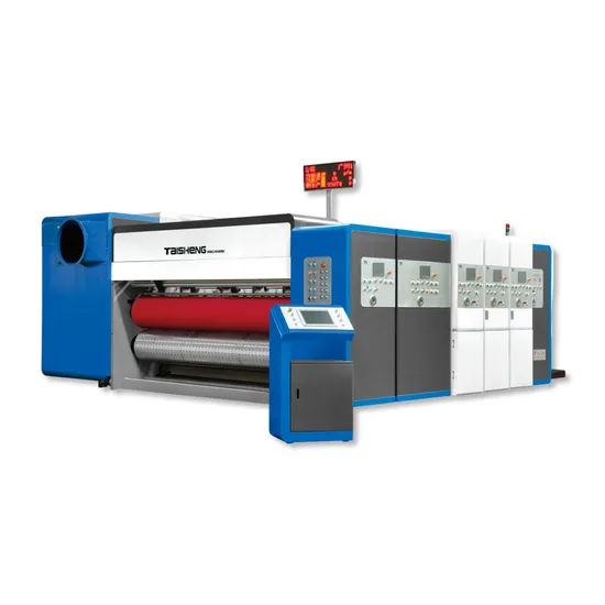 380V High Efficiency 300PCS/Min Flexo Printer Slotter Die Cutter Corrugated Cardboard Box Machine