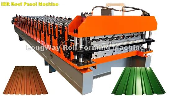 Ibr Pbr Rib AG Panel R Ranel Corrugated Galvanized Steel Roofing Sheet Roll Forming Machine