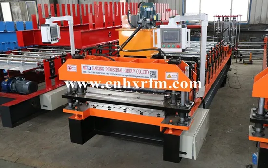 Customizable 5V Corrugated Trapezoidal Roof Tile Steel Making Machine Double Layer Roofing Iron Sheet Metal Manufacturing Cold Roll Forming Machine