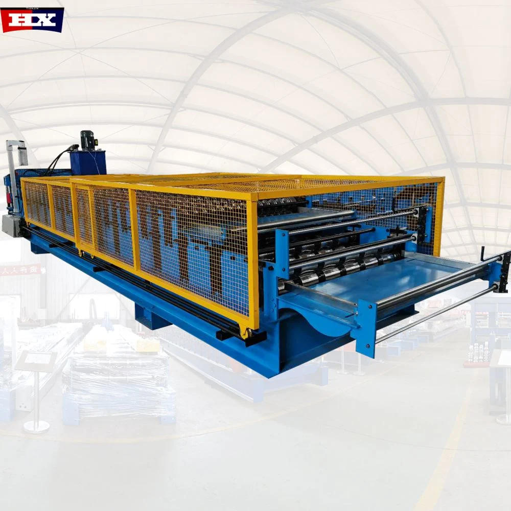 Corrugated Double Metal Roof Tile Making Machine
