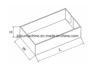 Automatic Multi-Functional Paper Box Corrugated Fruit Box Gluing Folding Machine