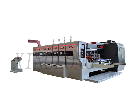 New Style High Speed Fully Automatic Corrugated Carton Slotting Die Cutting Flexo Printing Machine 