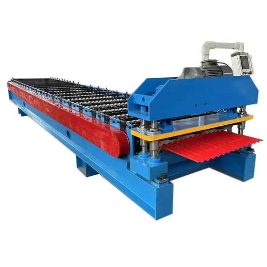 Sheet Roll Forming Machine Roof Wall Panel Aluminum Corrugated Metal Roofing Sheet Manufacturing Machine 