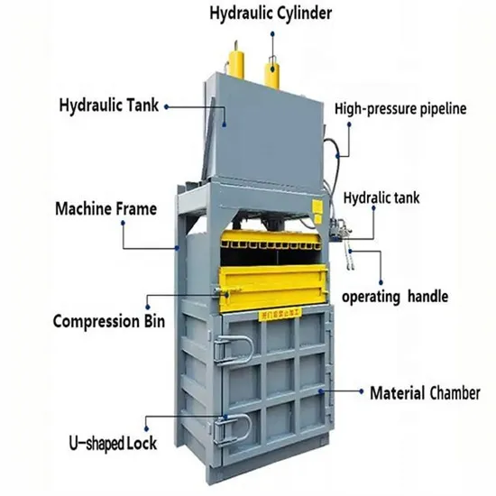 2024 Shengxin Baler Waste Paper Baler Machine Good Performance Low Failure Factory Direct Carton Baler Corrugated Box Compactor Vertical Hydraulic Paper Press 