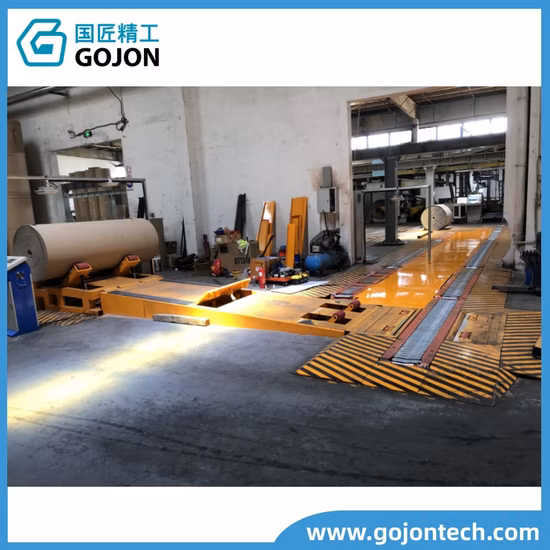 Automated Raw Paper Roll Handle Transporter Parent Roll & Board Handling System