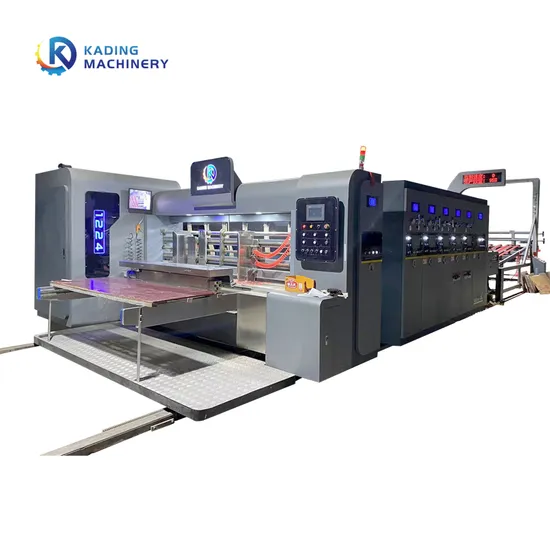 Fully Automatic Corrugated Carton Slotting Flexo Printing Rotary Die Cutting Machine 
