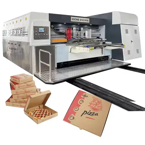 Chain Feeding Printing Slotting Die Cutting Machine for Corrugated Carton Box 