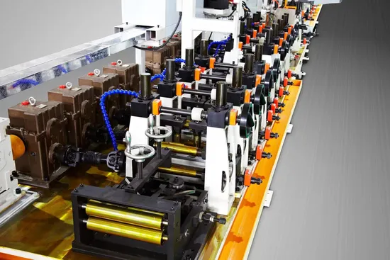 Data Recording Pipe Induction Bright Annealing Furnace Corrugated Steel Tube Machine 