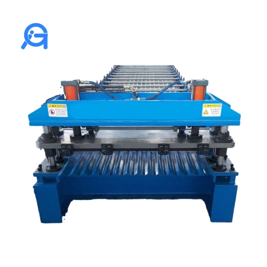 Automatic Corrugated Wave Panel Metal Wall Plate Roof Roofing Sheet Making Tiles Roll Forming Machine Machinery