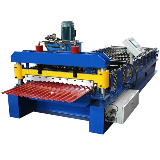 Corrugated Tile Steel Roof Cold Forming Corrugated Roofing Roll Forming Machine 