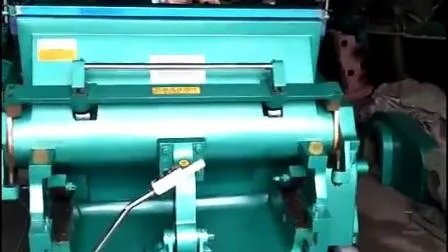 Creasing Corrugated Cardboard Die Cutting Machine 